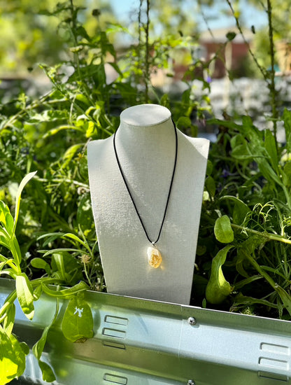 Citrine Crystal Necklace