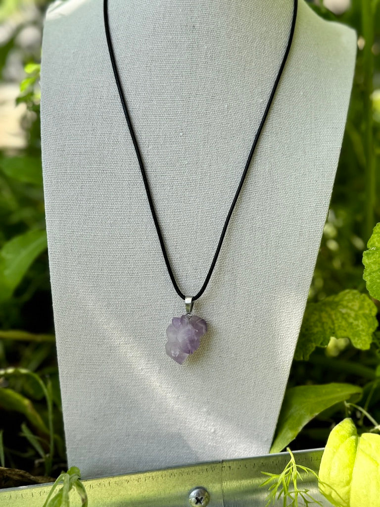 Amethyst Crystal Necklace