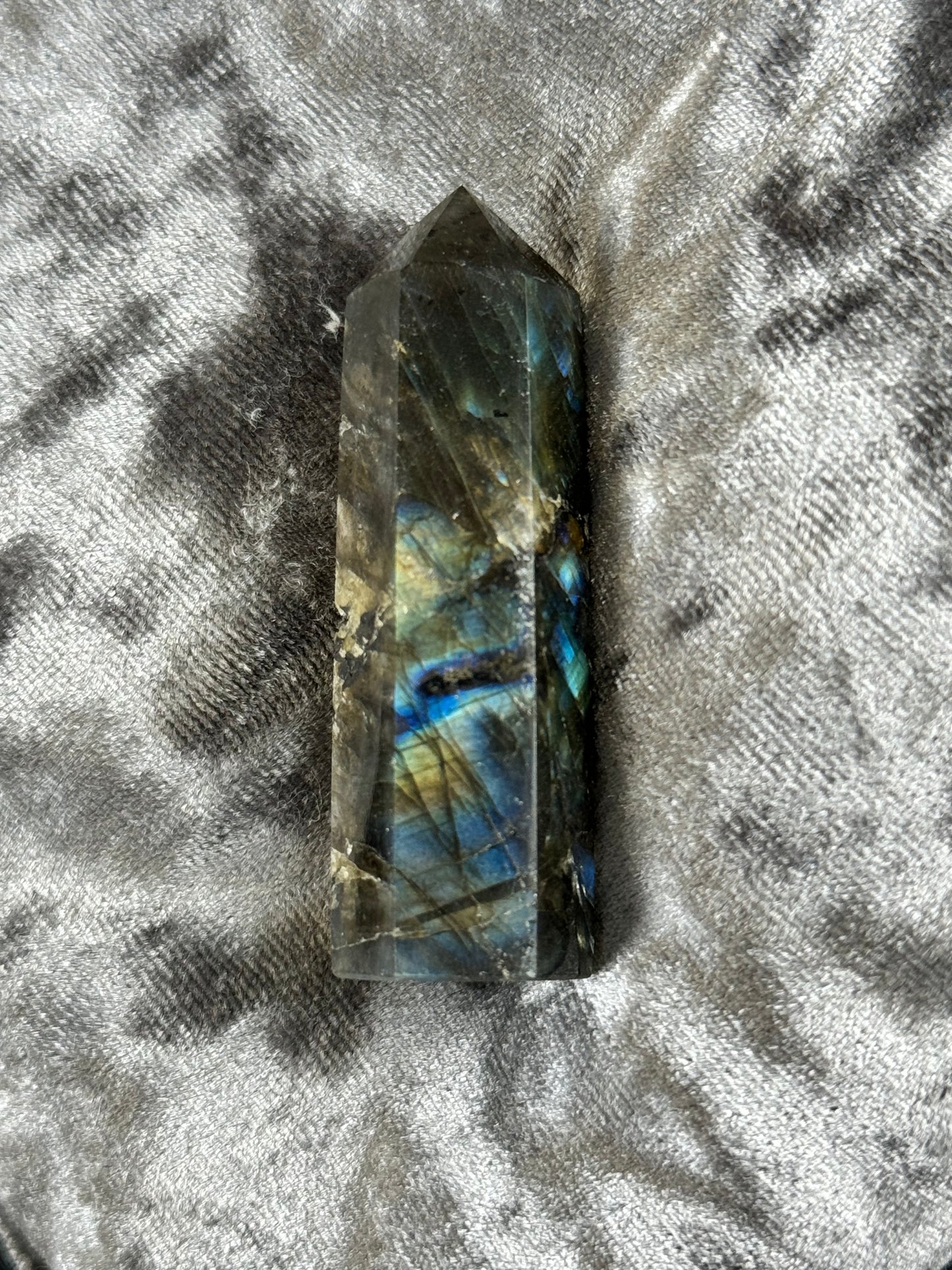 Labradorite Crystal Tower